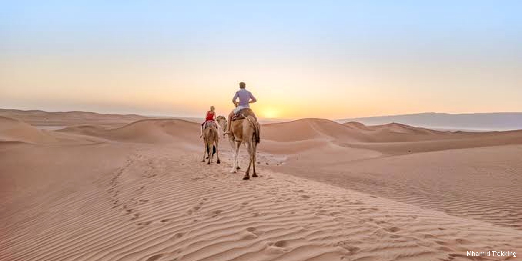 Randonnée d'une journée dans le désert marocain